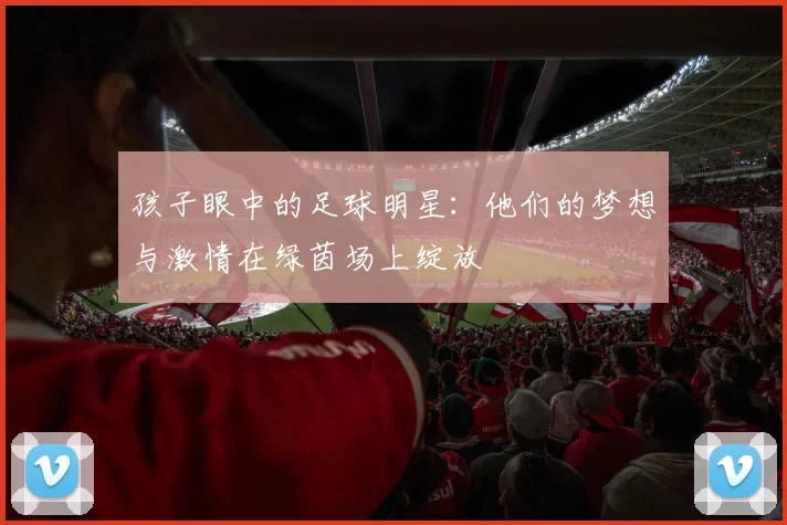 孩子眼中的足球明星：他们的梦想与激情在绿茵场上绽放